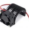 Hi-Performance Products Hi-Performance Products Motor Heat Sink - Side Mount Fan - 5V With JR Conn