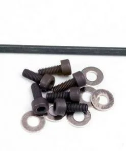 Traxxas Traxxas 3x8mm Hex Cap Screws (6)/ Washers (6)/ Wrench (1)
