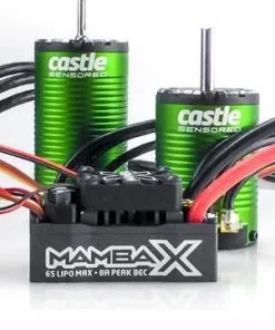 Castle Creations Castle Creations Mamba X SCT, Sensored, 25.2V WP 1415-2400Kv Combo
